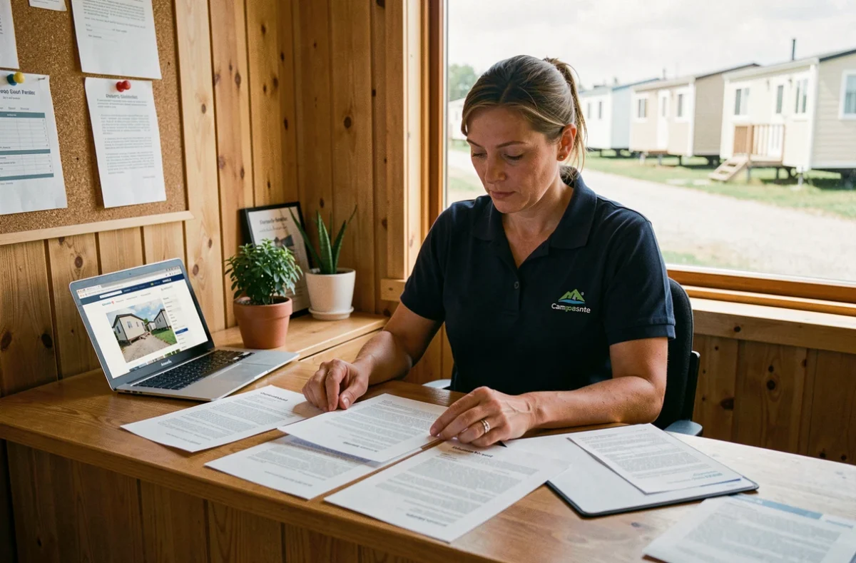 Gestionnaire de camping étudiant les nouvelles règles de rachat de mobil home en 2026