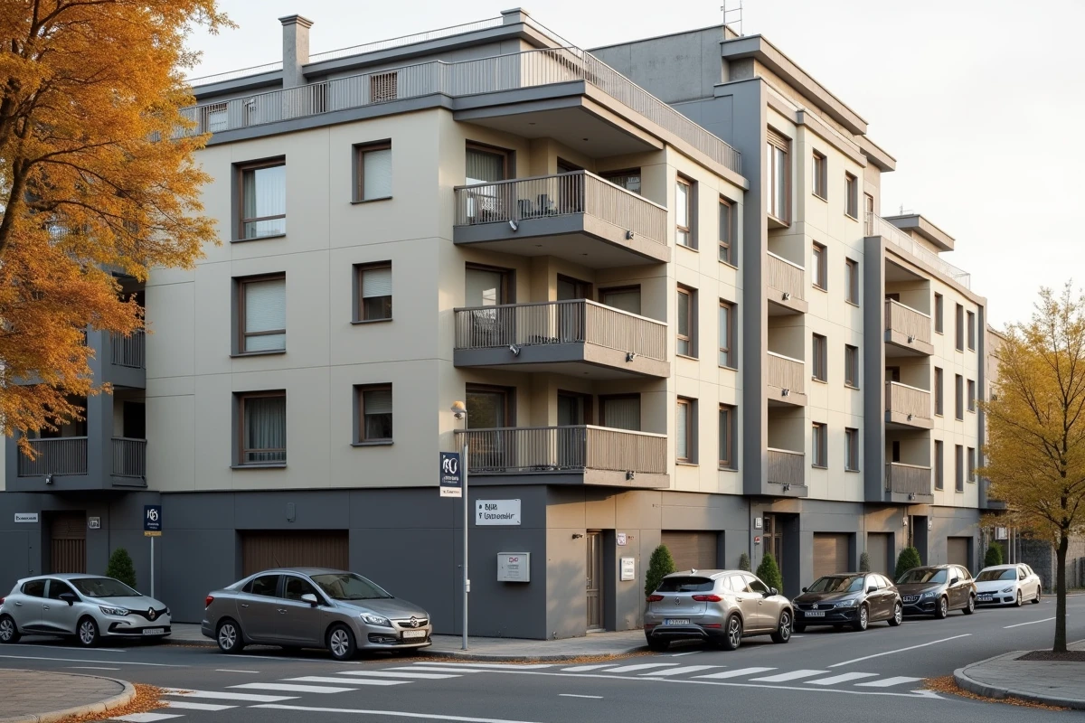 Immeuble locatif en ville illustrant la nécessité d'une assurance propriétaire non occupant PNO